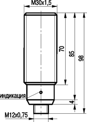 Габариты ISB AC81A-56-10-LPR7